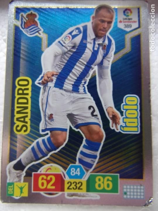 Cromos de f&uacute;tbol: ADRENALYN PANINI 2018-2019 - SANDRO - Foto 1