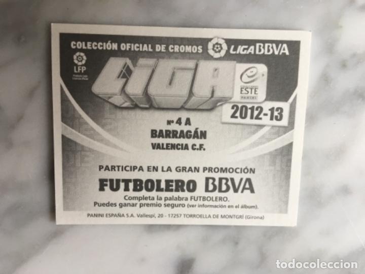 Cromos de f&uacute;tbol: Este 12-13 Barrag&aacute;n nunca pegado - Foto 2