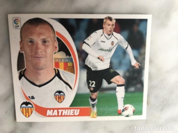Cromos de f&uacute;tbol: Este 12-13 Mathieu nunca pegado - Foto 1