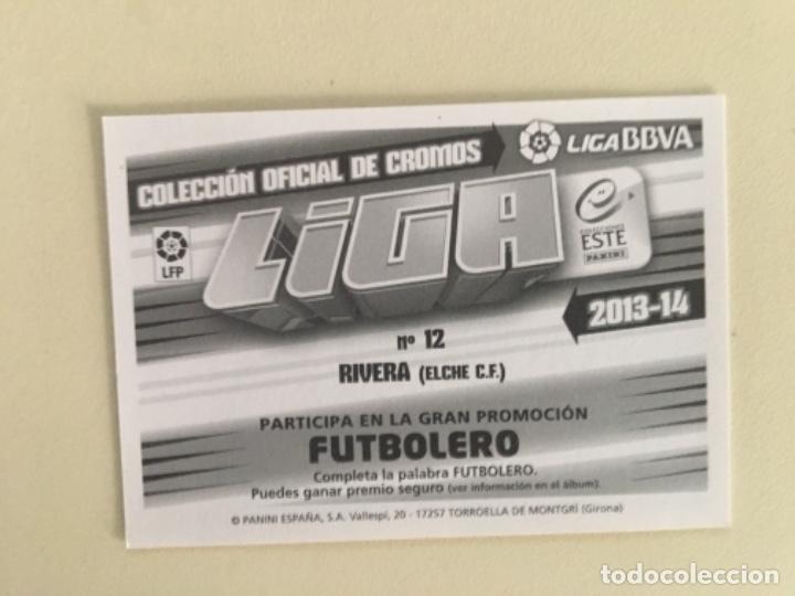 Cromos de f&uacute;tbol: Este 13-14 Rivera nunca pegado - Foto 2