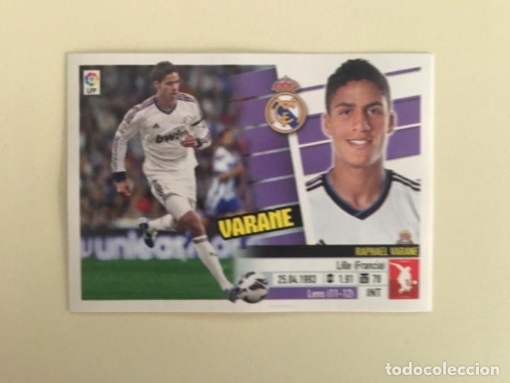 Cromos de f&uacute;tbol: Este 13-14 Varane nunca pegado - Foto 1