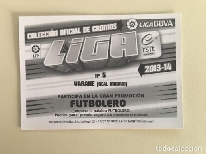Cromos de f&uacute;tbol: Este 13-14 Varane nunca pegado - Foto 2