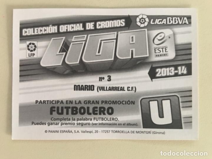 Cromos de f&uacute;tbol: Este 13-14 Mario nunca pegado - Foto 2