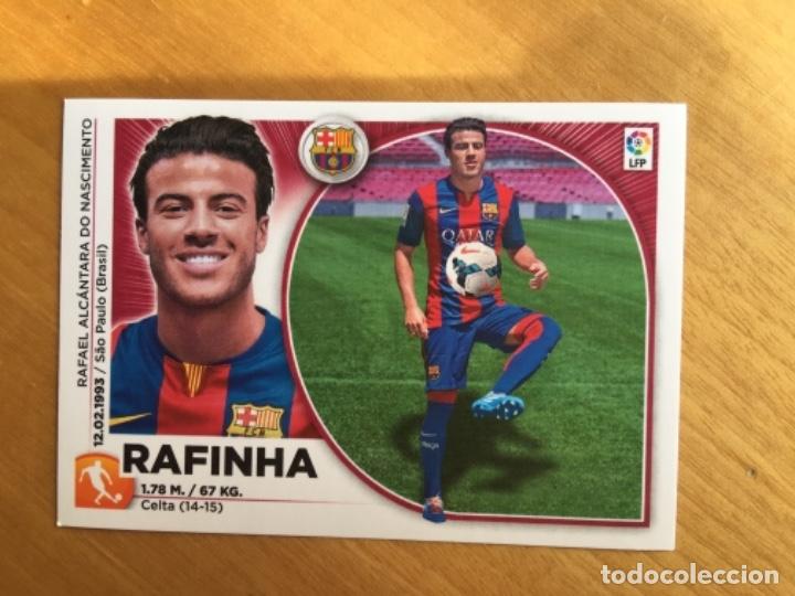 Cromos de f&uacute;tbol: Este 14-15 Rafinha nunca pegado - Foto 1