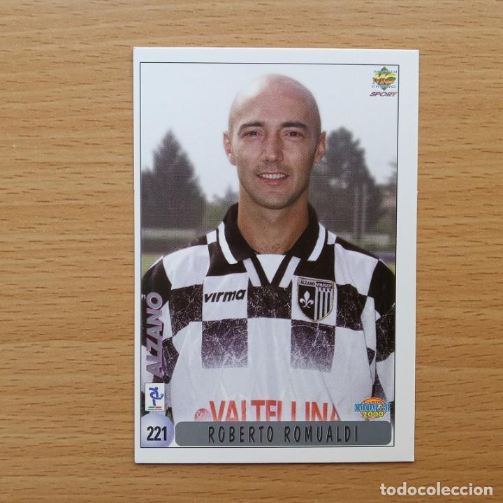 Cartes &agrave; collectionner de Football: 221 ROMUALDI / BEGA - ALZANO MUNDICROMO CALCIATORI 2000 1999 ITALIA 99 00