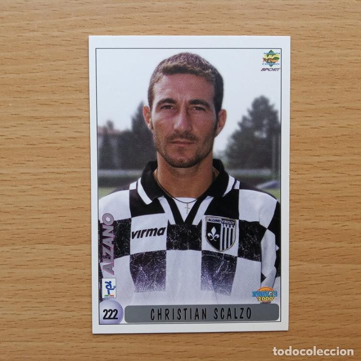 Cartes &agrave; collectionner de Football: 222 SCALZO / PAOLO BRAVO - ALZANO MUNDICROMO CALCIATORI 2000 1999 ITALIA 99 00