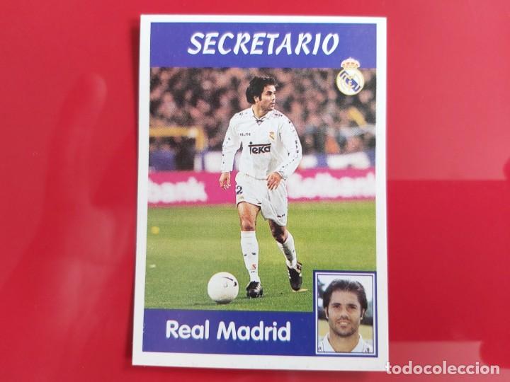 Cromos de F&uacute;tbol: LIGA 1997 1998 97 98 CROMOS FUTBOL PANINI N&ordm;8a SECRETARIO-REAL MADRID SIN PEGAR