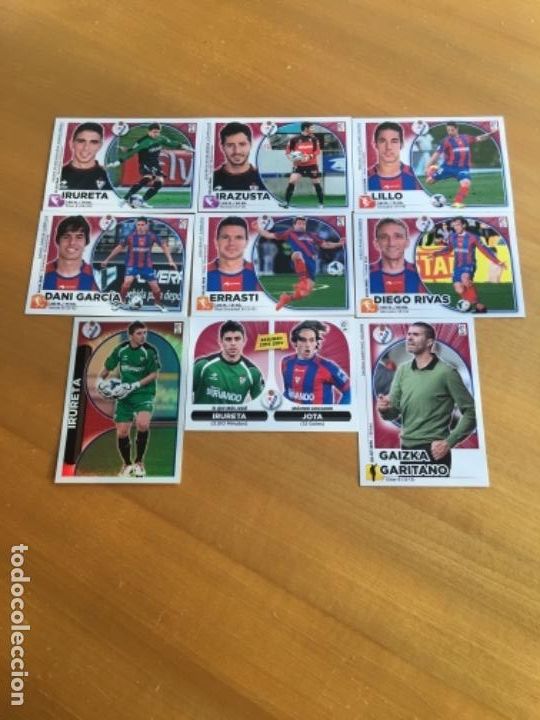 Cromos de f&uacute;tbol: Este 14-15 lote 9 cromos &Eacute;ibar nunca pegados - Foto 1