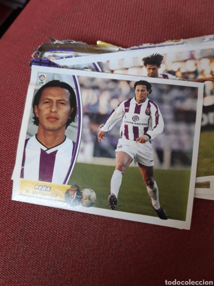 Cromos de f&uacute;tbol: Pe&ntilde;a VALLADOLID ESTE VENTANILLA ESTE 2003 2004 03 04 conserva trasera entera - Foto 1