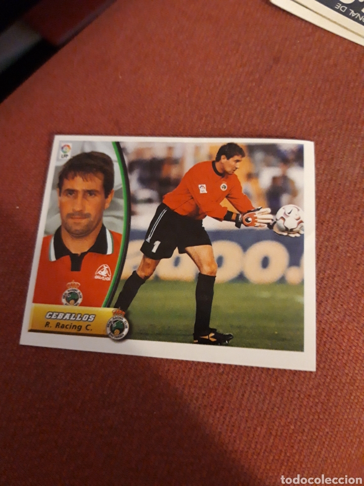 Cromos de f&uacute;tbol: CEBALLOS RACING DE SANTANDER ESTE 03 04 2004 2003 VENTANILLA - Foto 1