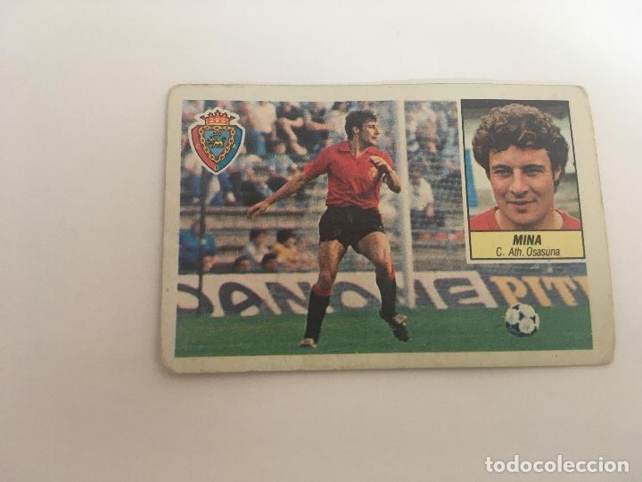 Cromos de f&uacute;tbol: CROMO ESTE 84-85 1984-1985 MINA. - Foto 1