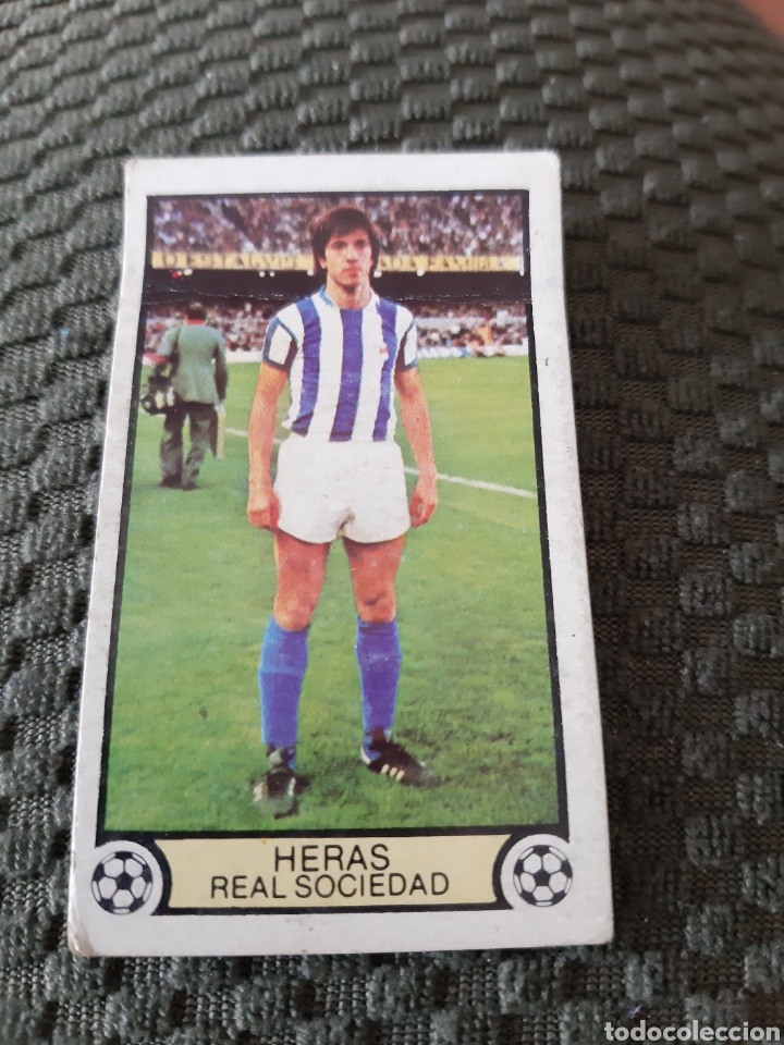 Cromos de f&uacute;tbol: EDICIONES ESTE 79 80 HERAS REAL SOCIEDAD - Foto 1