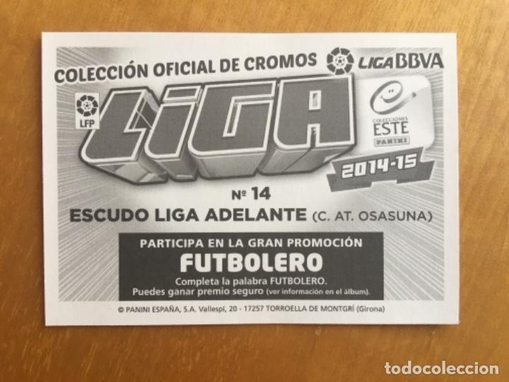 Cromos de f&uacute;tbol: Este 14-15 Osasuna nunca pegado - Foto 2