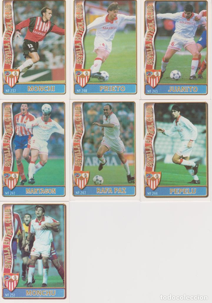 Cromos de F&uacute;tbol: 37 CROMOS LIGA FUTBOL PROFESIONAL 96/97 - MUNDI CROMO SPORT