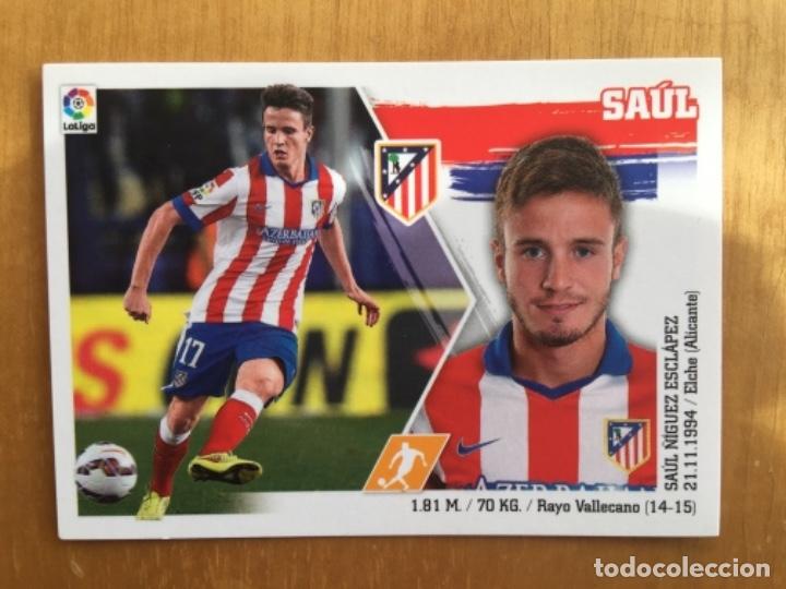 Cromos de f&uacute;tbol: Este 15-16 Sa&uacute;l nunca pegado - Foto 1