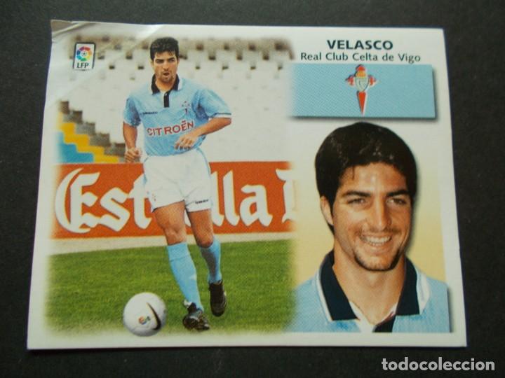 Cromos de f&uacute;tbol: ESTE  99-00  COLOCA  VELASCO  CELTA  VENTANILLA - Foto 1