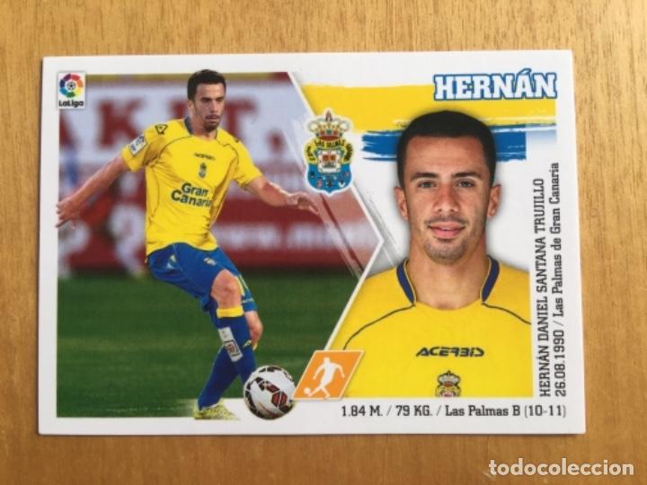 Cromos de f&uacute;tbol: Este 15-16 Hern&aacute;n nunca pegado - Foto 1