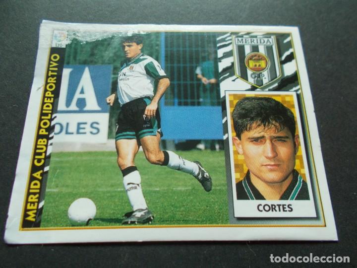 Cromos de f&uacute;tbol: ESTE 97-98  COLOCA  CORTES  MERIDA  VENTANILLA - Foto 1