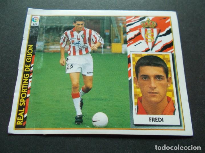 Cromos de f&uacute;tbol: ESTE 97-98  COLOCA  FREDI  SPORTING  VENTANILLA - Foto 1