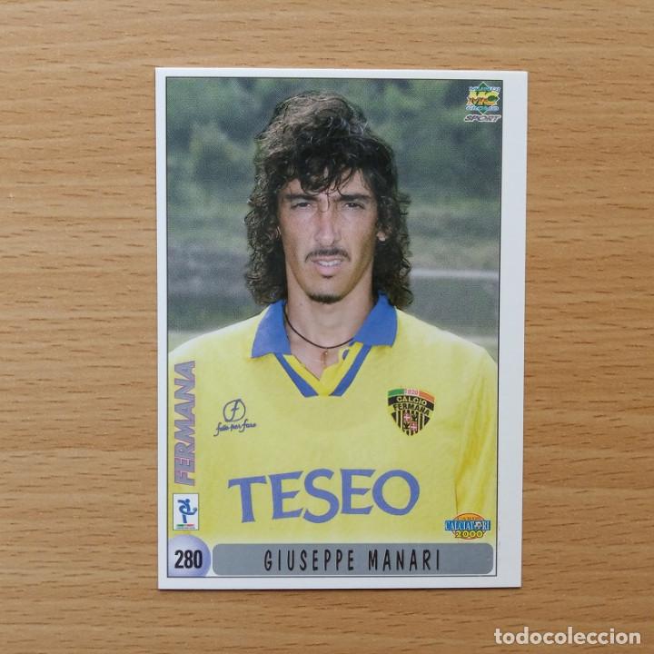 Fu&szlig;ball-Sticker: 280 MANARI / CECERE - FERMANA MUNDICROMO CALCIATORI 2000 1999 ITALIA 99 00