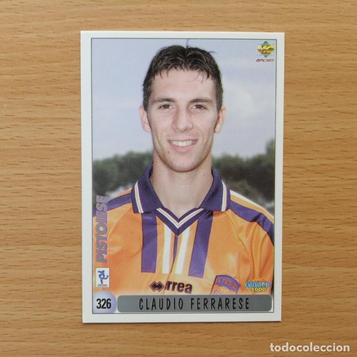 Fu&szlig;ball-Sticker: 326  FERRARESE / DAVIDE DEI - PISTOIESE MUNDICROMO CALCIATORI 2000 1999 ITALIA 99 00