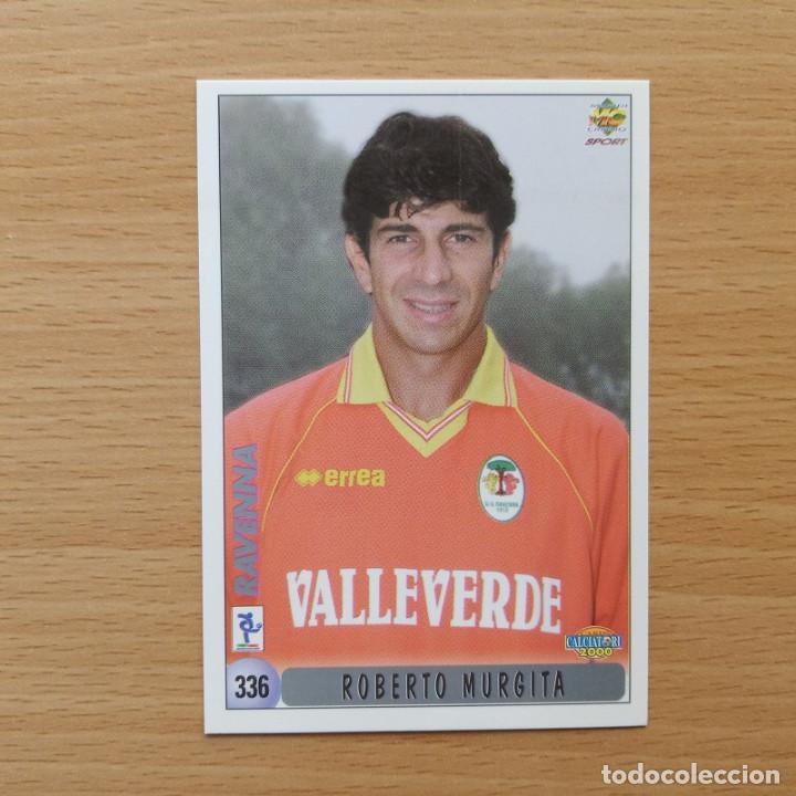 Fu&szlig;ball-Sticker: 336 MURGITA / AGOSTINI - RAVENNA MUNDICROMO CALCIATORI 2000 1999 ITALIA 99 00