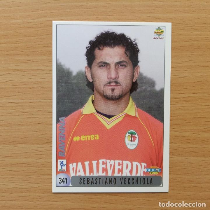 Fu&szlig;ball-Sticker: 341 VECCHIOLA / DALL'IGNA - RAVENNA MUNDICROMO CALCIATORI 2000 1999 ITALIA 99 00