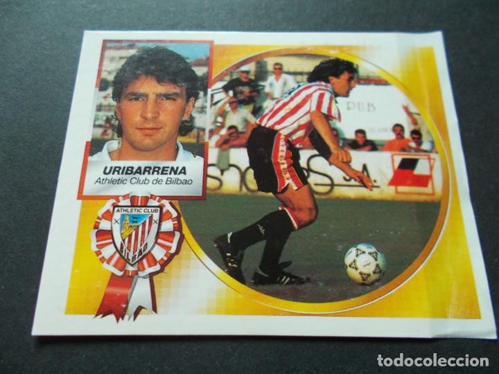 Cromos de f&uacute;tbol: ESTE 94-95  BAJA  URIBARRENA  AT.BILBAO  VENTANILLA - Foto 1