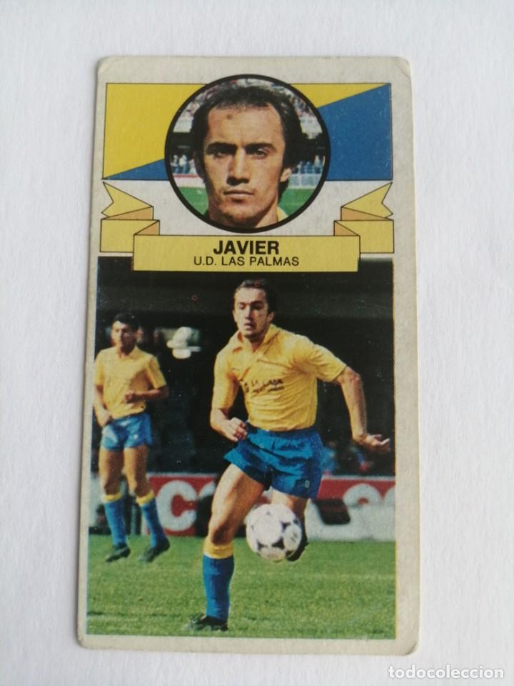 Cromos de f&uacute;tbol: Este 85 86 Javier de las palmas - nunca pegado - Foto 1