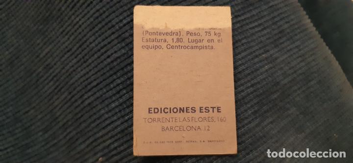 Cromos de f&uacute;tbol: 74 75 ESTE BARCELONA TOM&Eacute; - Foto 2