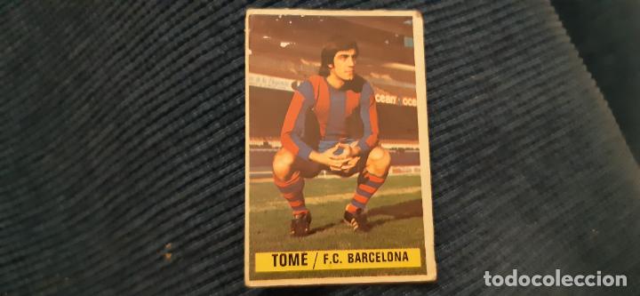 Cromos de f&uacute;tbol: 74 75 ESTE BARCELONA TOM&Eacute; - Foto 1