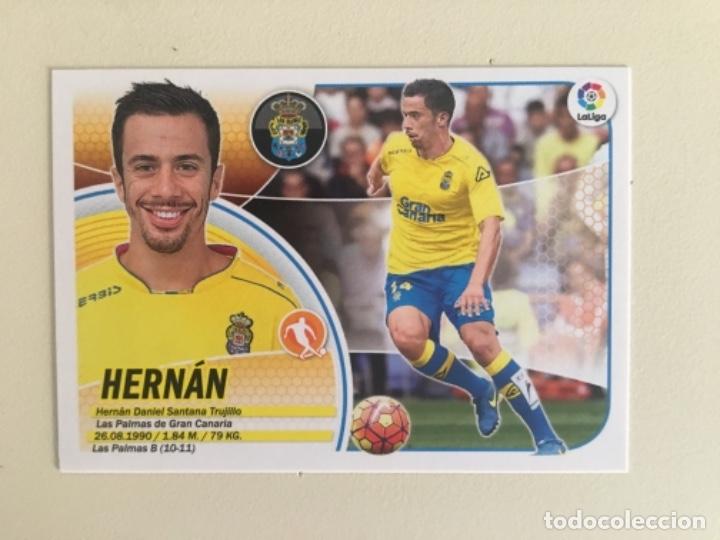 Cromos de f&uacute;tbol: Este 16-17 Hern&aacute;n logo redondo sin pegar - Foto 1
