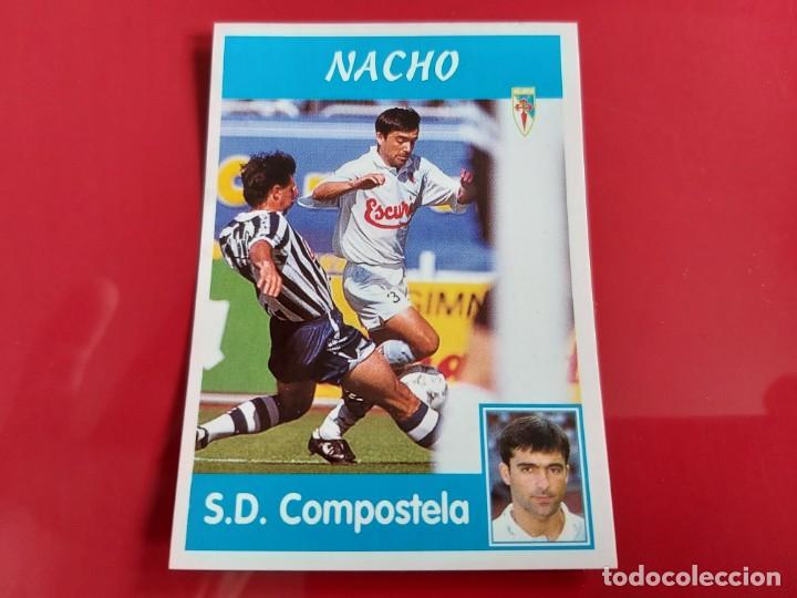 Cromos de F&uacute;tbol: LIGA 1997 1998 97 98 CROMOS FUTBOL PANINI N&ordm;166 NACHO COMPOSTELA SIN PEGAR