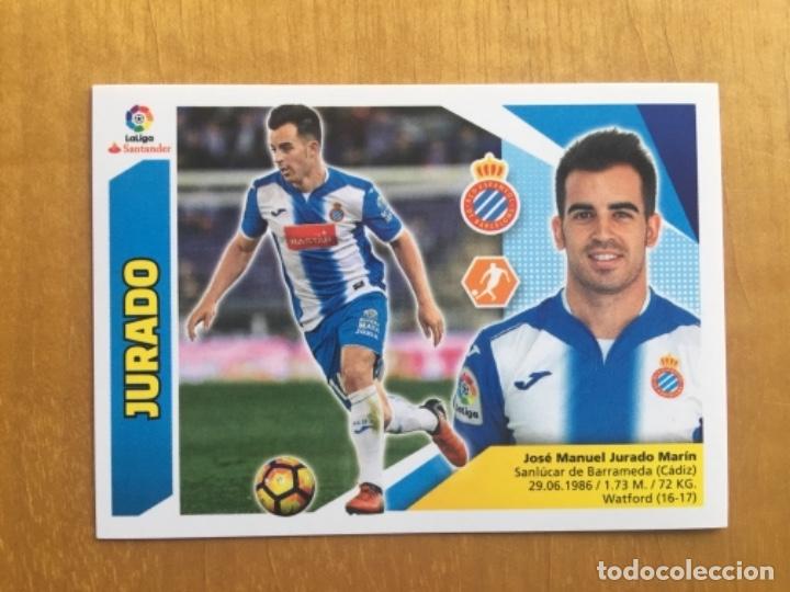 Cromos de f&uacute;tbol: Este 17-18 Jurado sin pegar - Foto 1