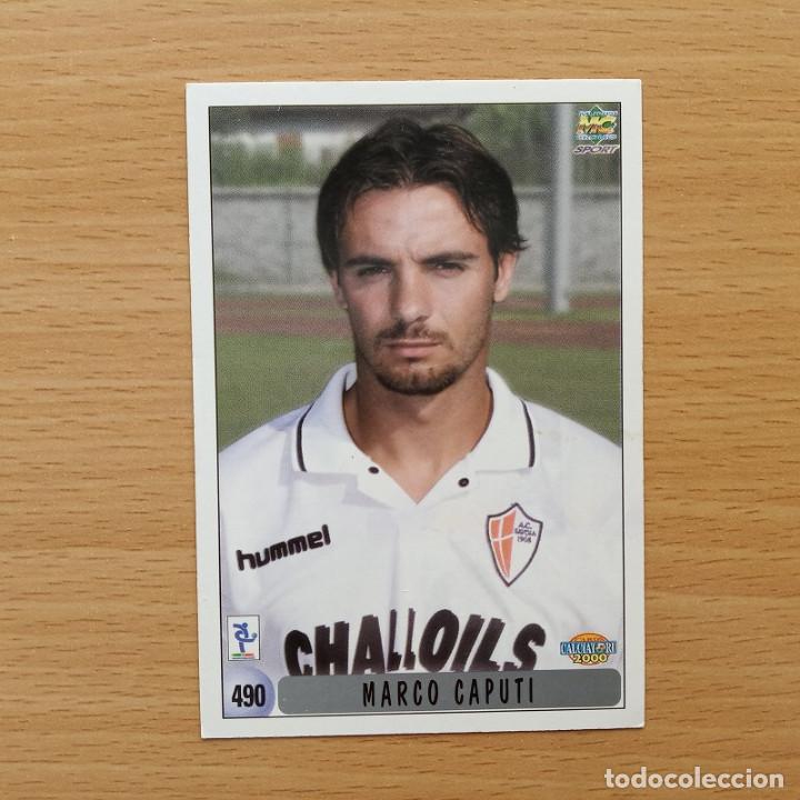 Fu&szlig;ball-Sticker: 490 RAREZA CAPUTI / NOCERINO SAVOIA MUNDICROMO CALCIATORI 2000 1999 ITALIA 99 00