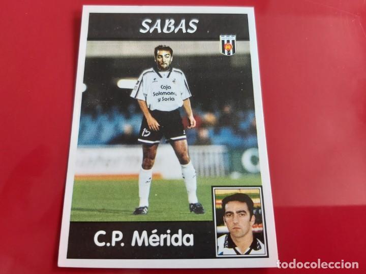 Figurine di Calcio: LIGA 1997 1998 97 98 CROMOS FUTBOL PANINI N&ordm;285a SABAS(COLOCA) MERIDA SIN PEGAR