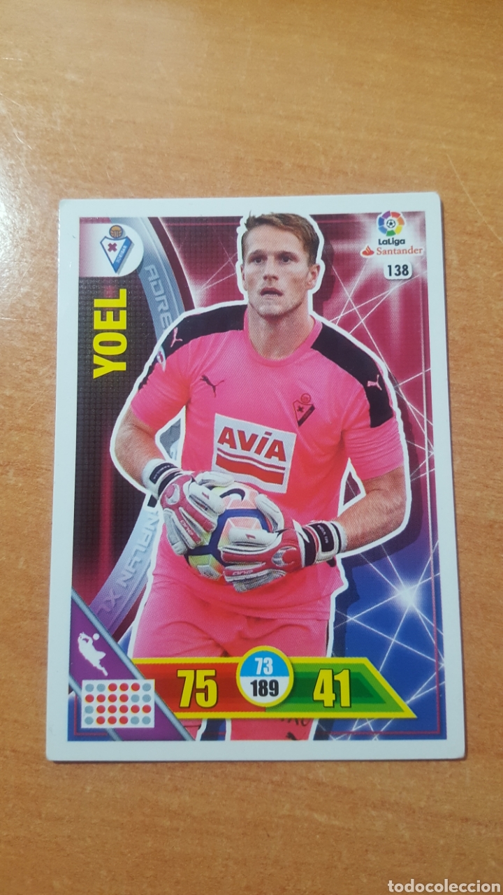Cromos de f&uacute;tbol: ADRENALYN PANINI 2016-17 EIBAR YOEL 138 - Foto 1