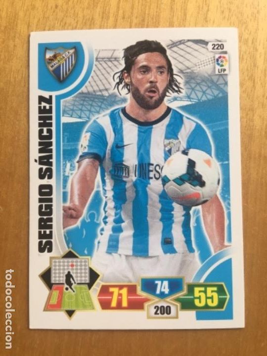 Cromos de f&uacute;tbol: Adrenalyn 13-14 Sergio S&aacute;nchez - Foto 1