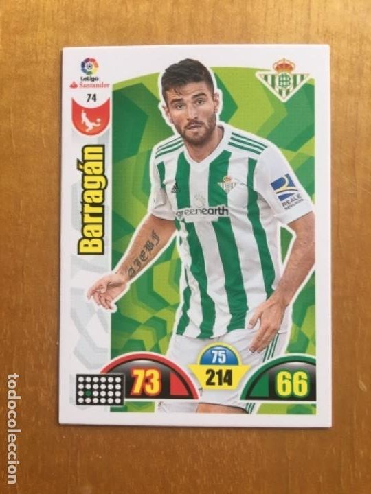 Cromos de f&uacute;tbol: Adrenalyn 17-18 Barragan - Foto 1