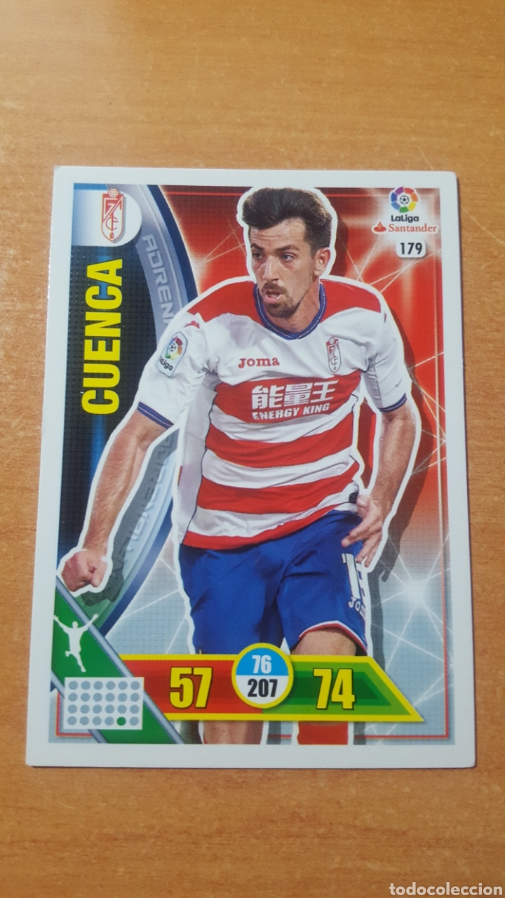 Cromos de f&uacute;tbol: ADRENALYN PANINI 2016-17 GRANADA CUENCA 179 - Foto 1