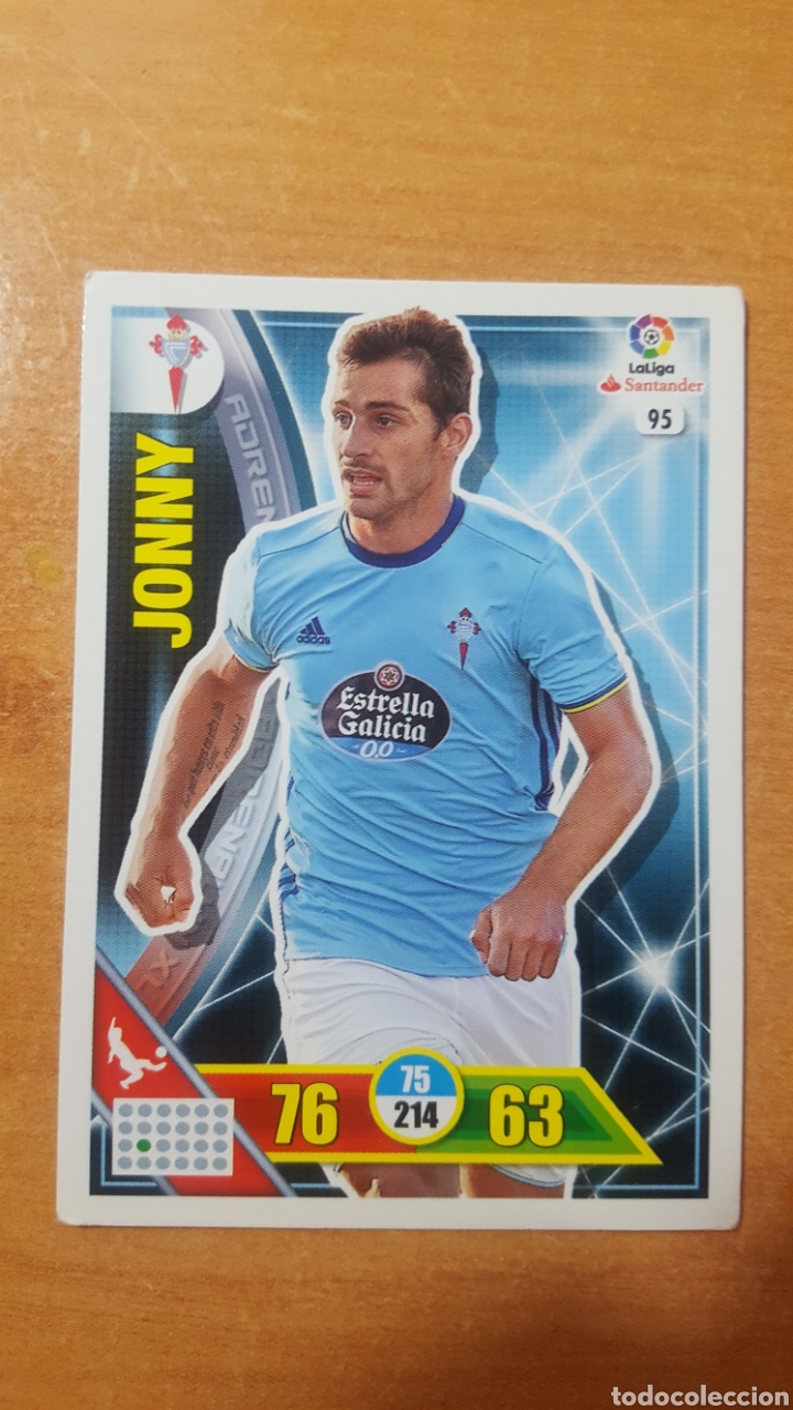 Cromos de f&uacute;tbol: ADRENALYN PANINI 2016-17 CELTA JONNY 95 - Foto 1