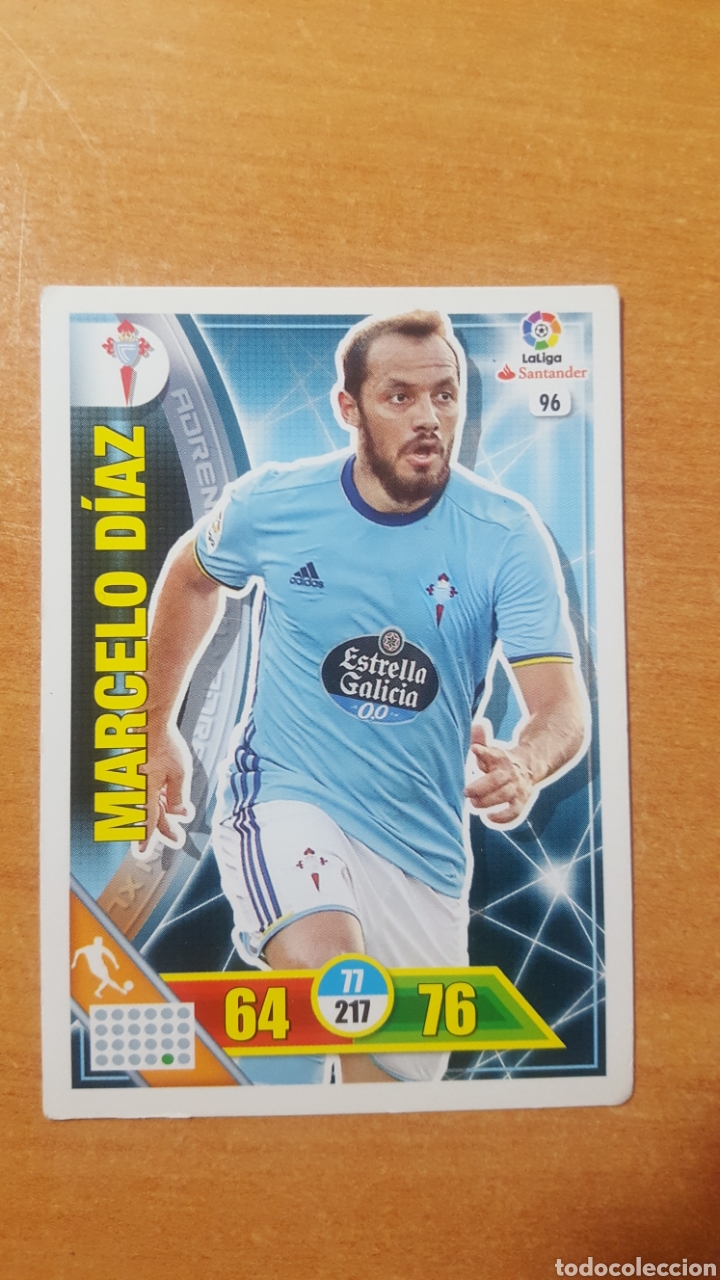 Cromos de f&uacute;tbol: ADRENALYN PANINI 2016-17 CELTA MARCELO 96 - Foto 1