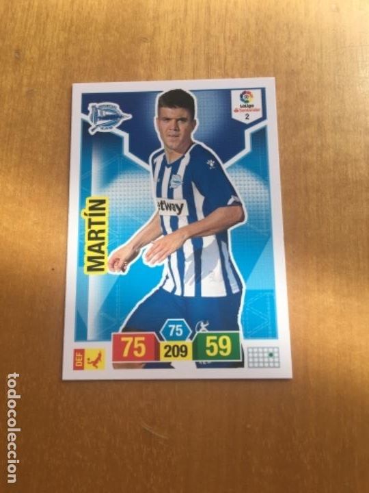 Cromos de f&uacute;tbol: Adrenalyn 18-19 Mart&iacute;n - Foto 1