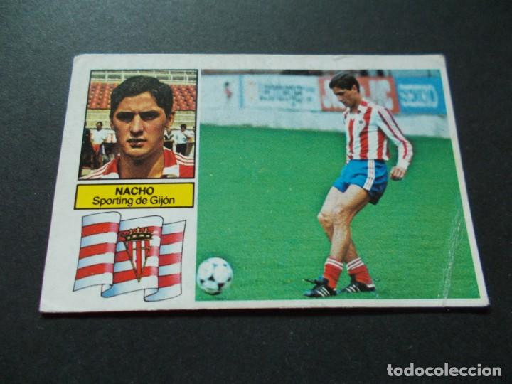 Cromos de f&uacute;tbol: ESTE 82-83  COLOCA  NACHO  SPORTING  SIN PEGAR - Foto 1