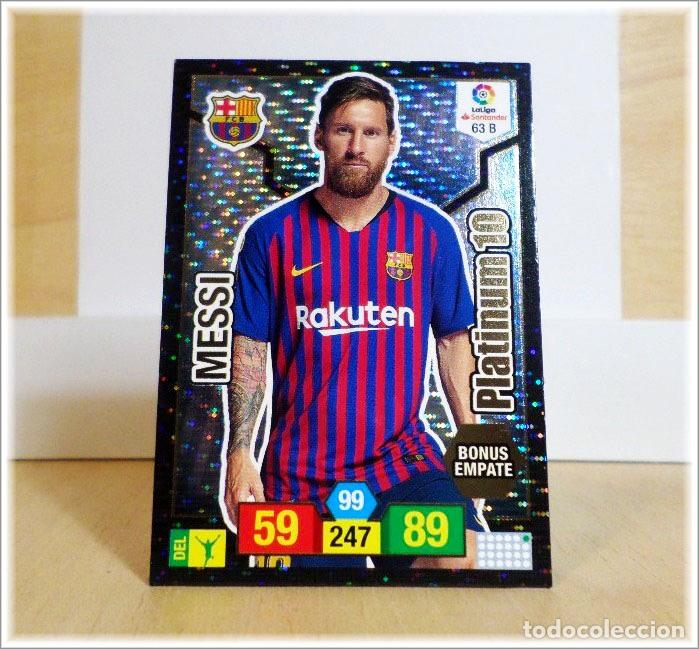 Adrenalyn 2018 2019 18 19 Panini Messi Nº 63 B - Vendido En Venta ...