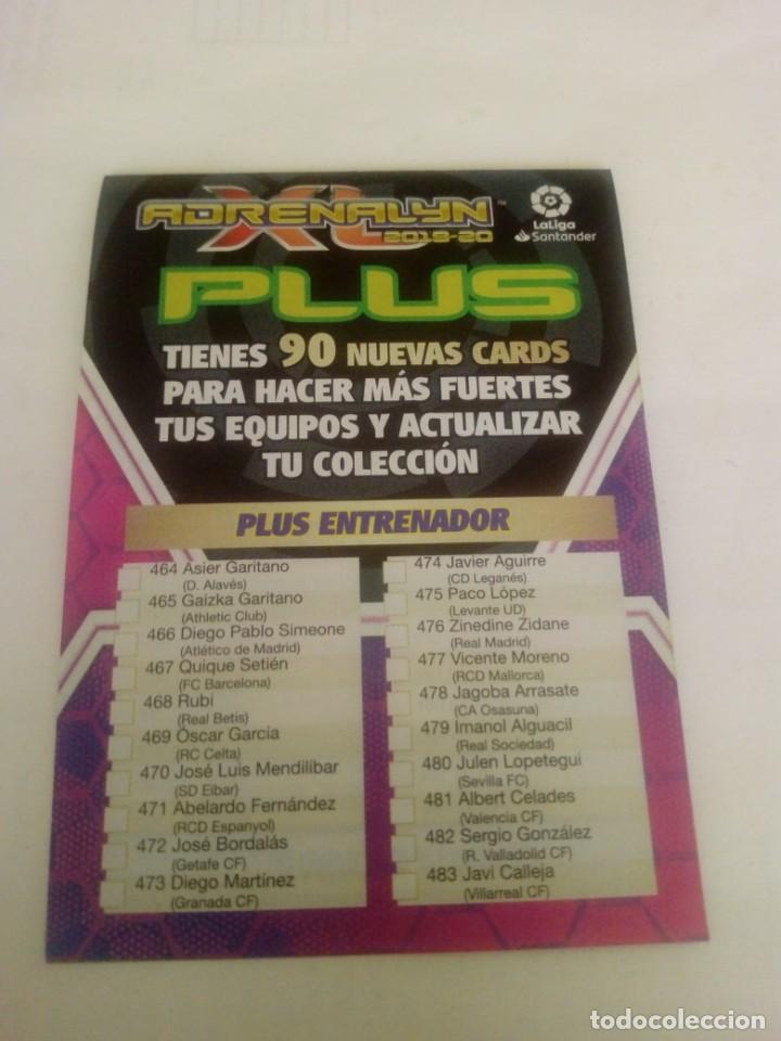 Football Stickers: CHECK LIST ACTUALIZACI&Oacute;N ADRENALYN 2019-20 - 19/20 PANINI