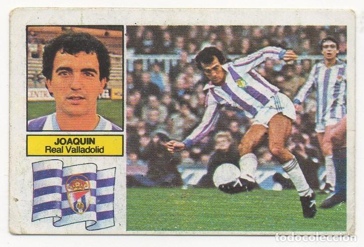 Cromos de f&uacute;tbol: ESTE 82-83 JOAQU&Iacute;N. NUNCA PEGADO. - Foto 1