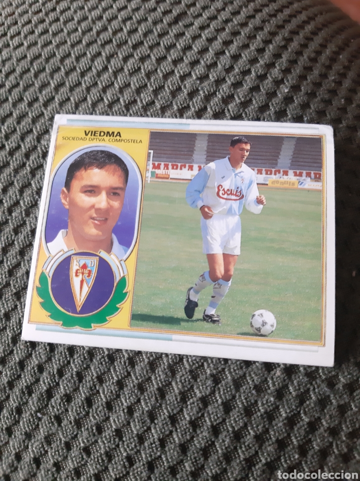 Cromos de f&uacute;tbol: EDICIONES ESTE 96 97 VIEDMA COMPOSTELA COLOCA - Foto 1