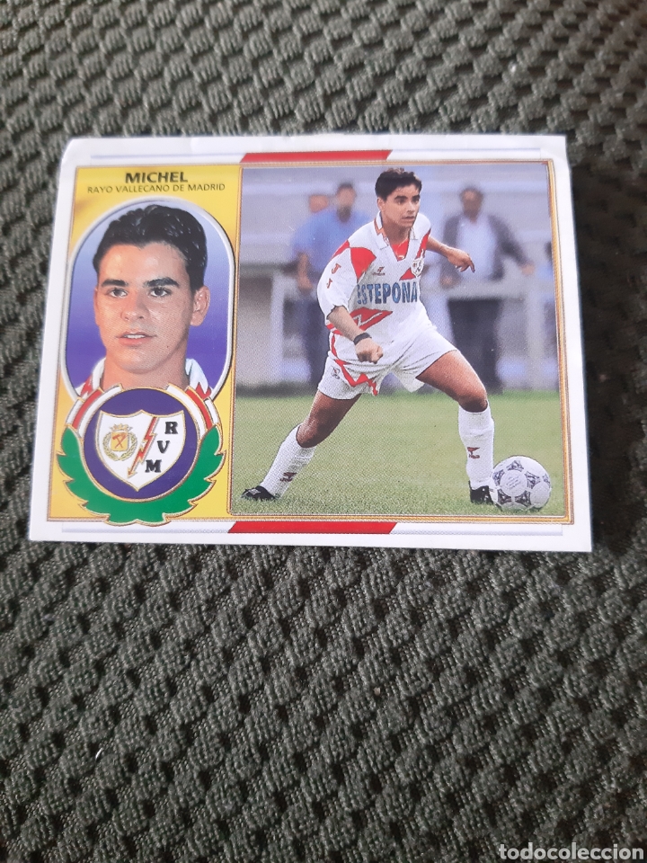 Cromos de f&uacute;tbol: EDICIONES ESTE 96 97 MICHEL RAYO VALLECANO COLOCA - Foto 1