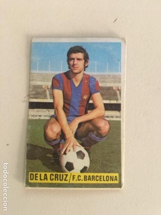 Cromos de f&uacute;tbol: Este 74-75 De la Cruz despegado - Foto 1